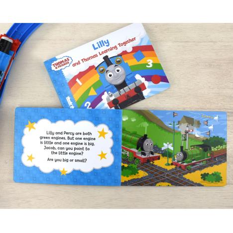Personalised Me and Thomas Learning Together Board Book Extra Image 2